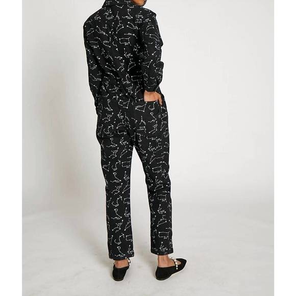 NEW RACHEL ANTONOFF ziggy jumpsuit in navy/white - Picture 3 of 3